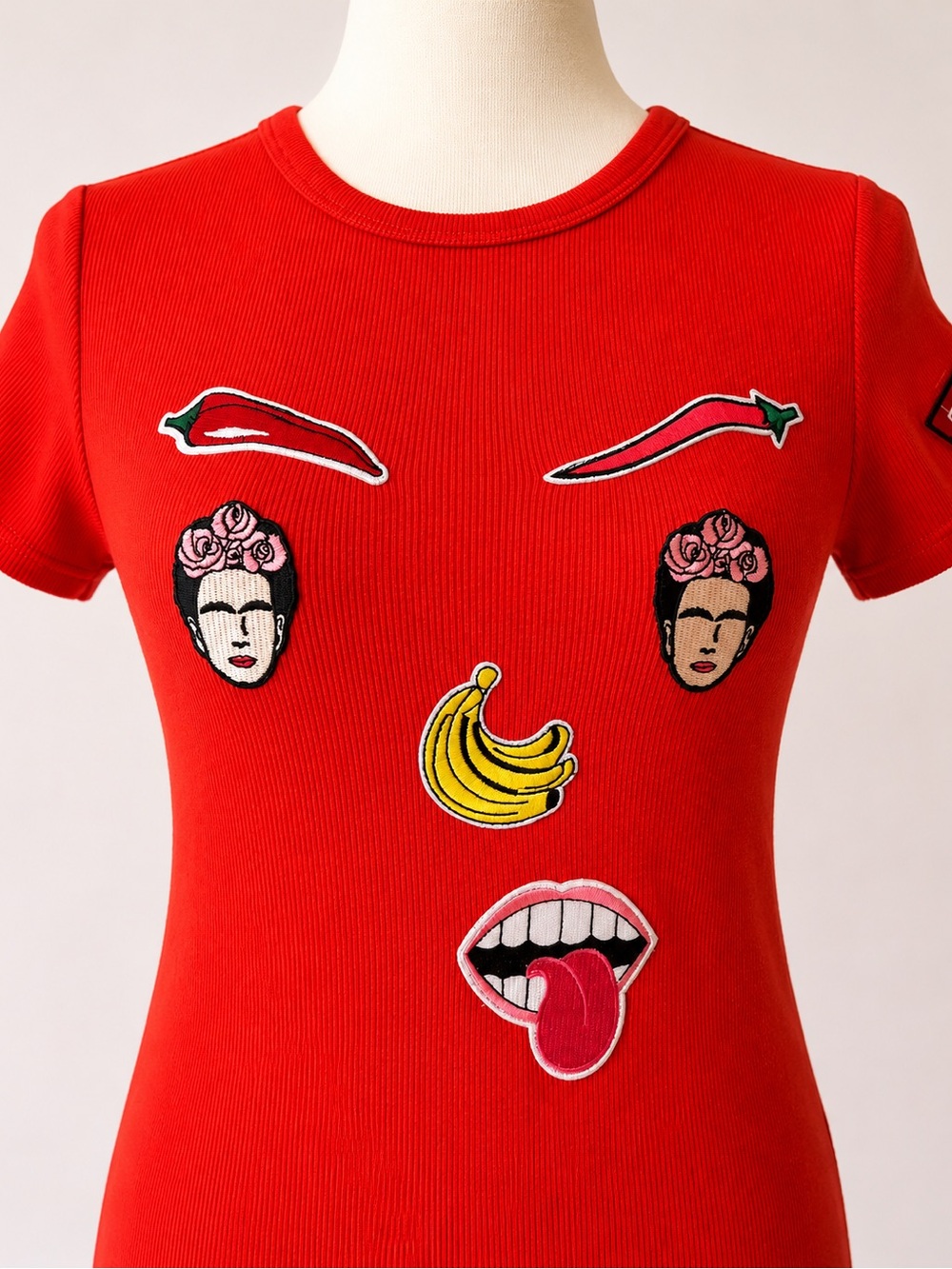 Tropicália Reworked Graphic Ribbed Tee - Picture 2 of 5